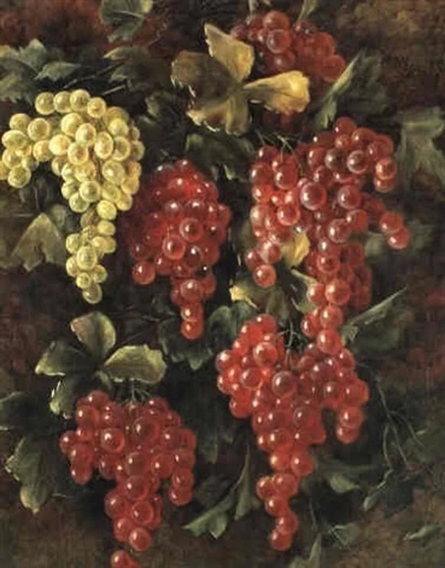 Natura morta con grappoli d’uva